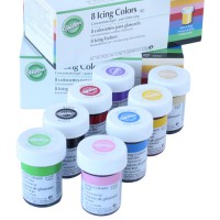 Kit 8 Colorantes para Glaseado, 8 x 28g